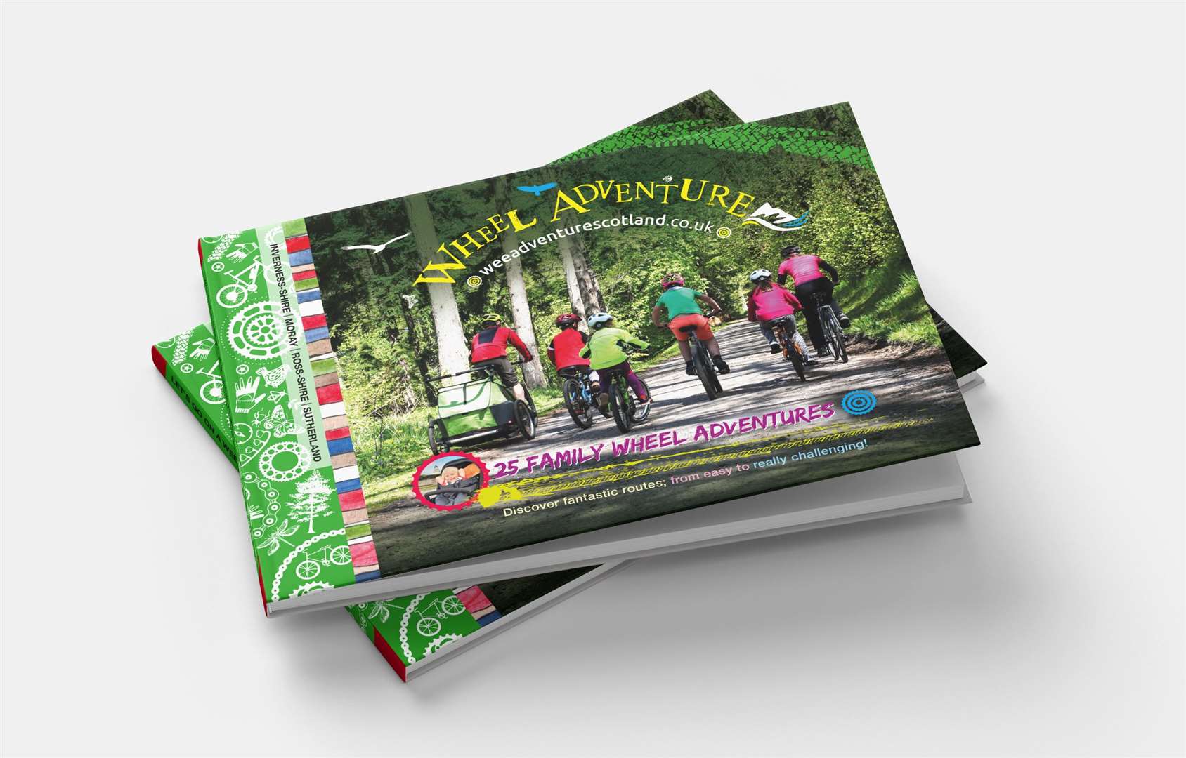 The Wheel Adventure book is one of two inspiring activity titles from the Wee Adventure charity.