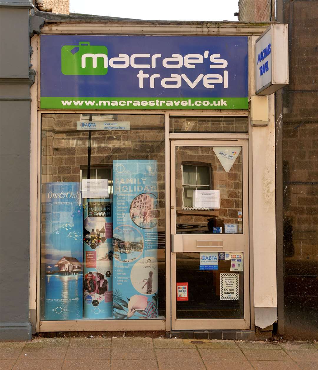 MacRae’s Travel Agency in Nairn is being wound up.