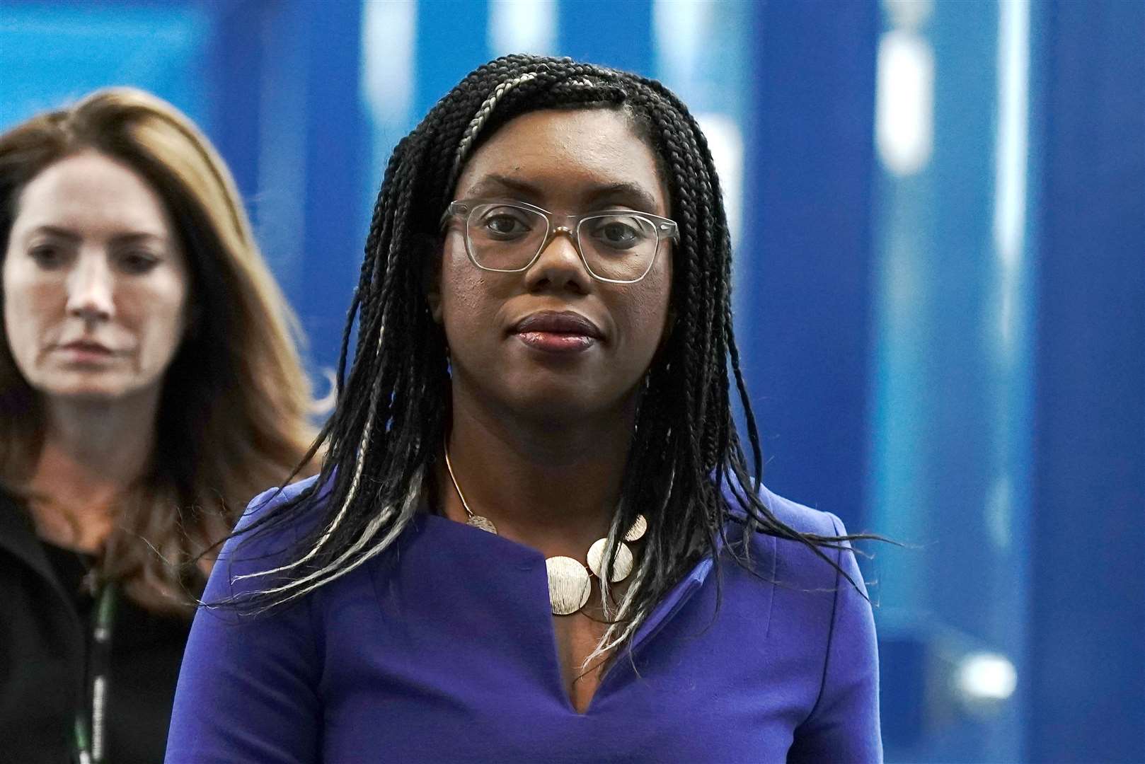 International Trade Secretary Kemi Badenoch said the deal ‘will protect livelihoods and families now and in Ukraine’s post-war future’ (Aaron Chown/PA)