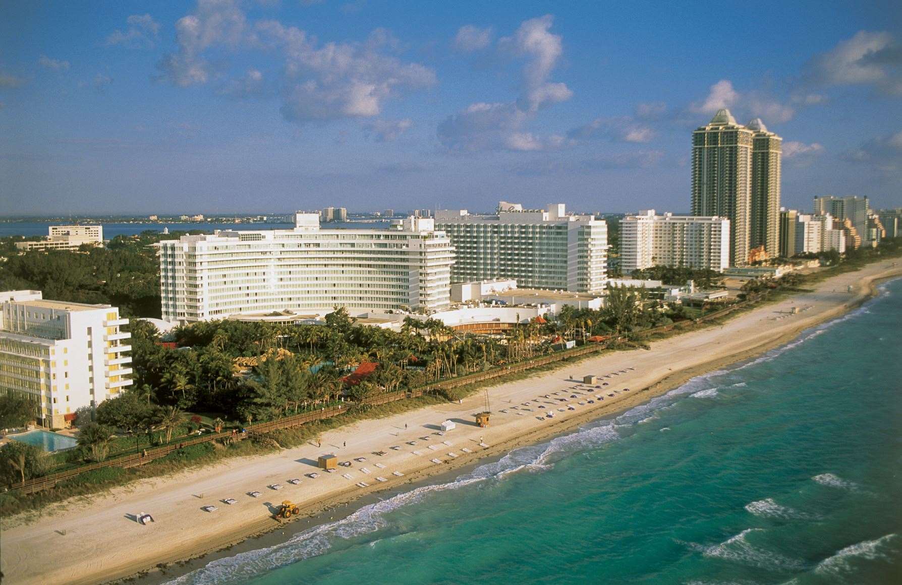 The Eden Roc Miami Beach Hotel overlooking Miami Beach. Picture: Greater Miami Convention & Visitors Bureau