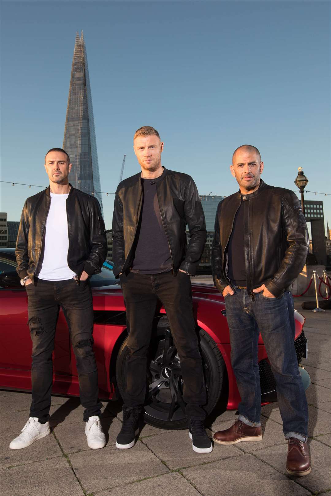 Paddy McGuinness, Andrew ‘Freddie’ Flintoff and Chris Harris presented Top Gear (David Parry/PA)