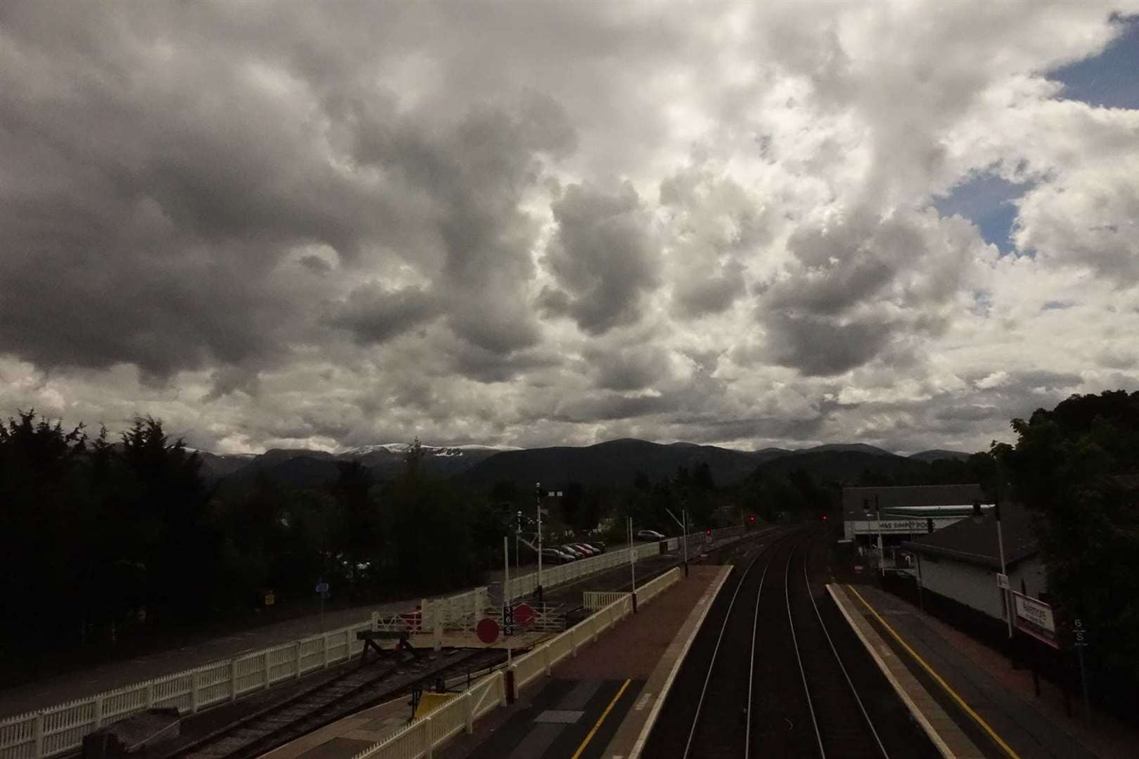 No show: the Highland Line will see no trains during the strike days. Picture: David Macleod