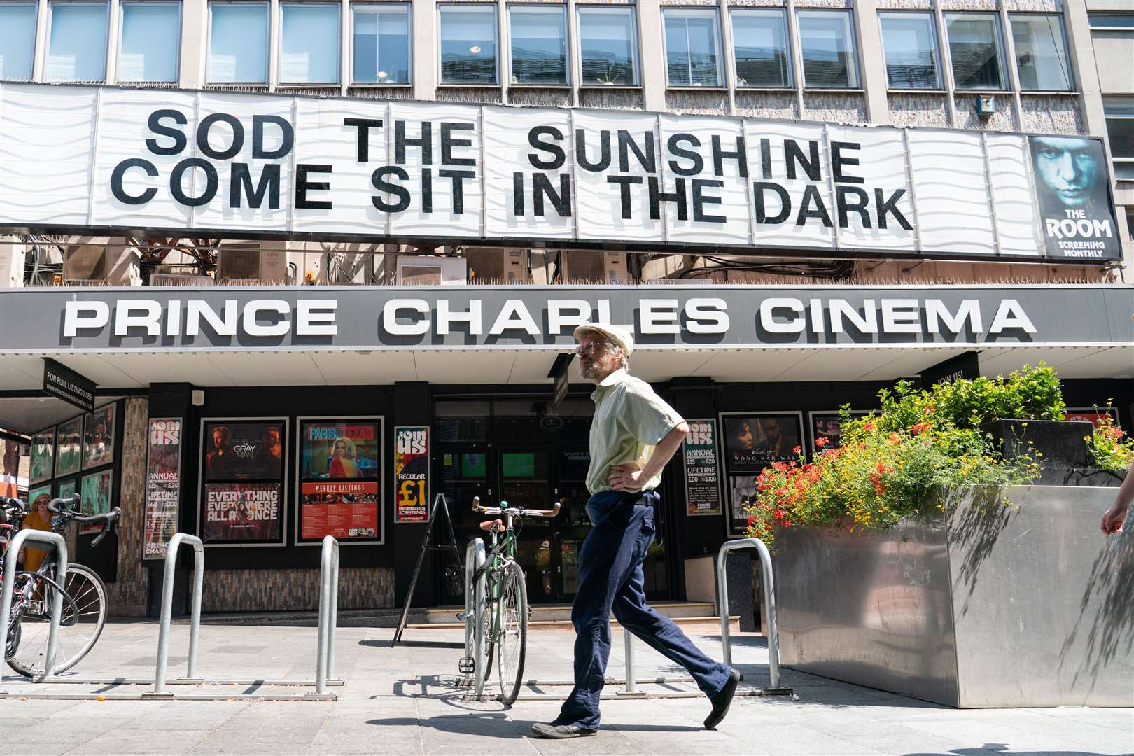 The Prince Charles Cinema in London found a novel way to attract customers (Dominic Lipinski/PA)