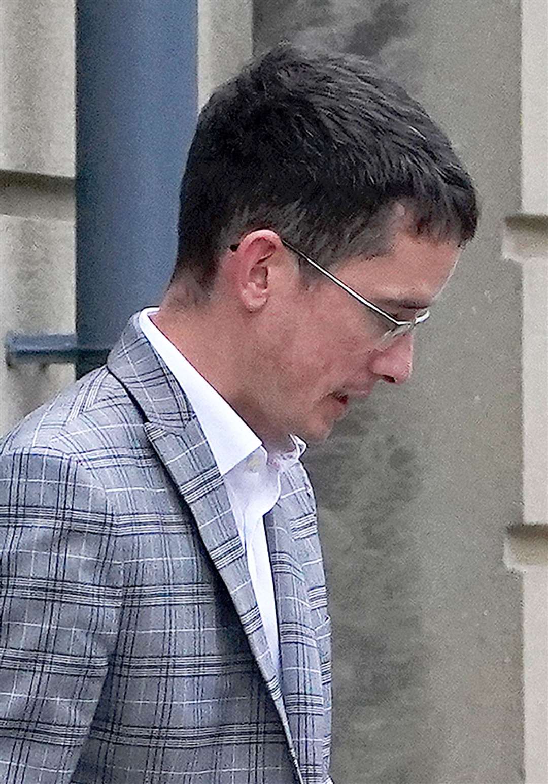 Enoch Burke represented himself in court (Brian Lawless/PA)