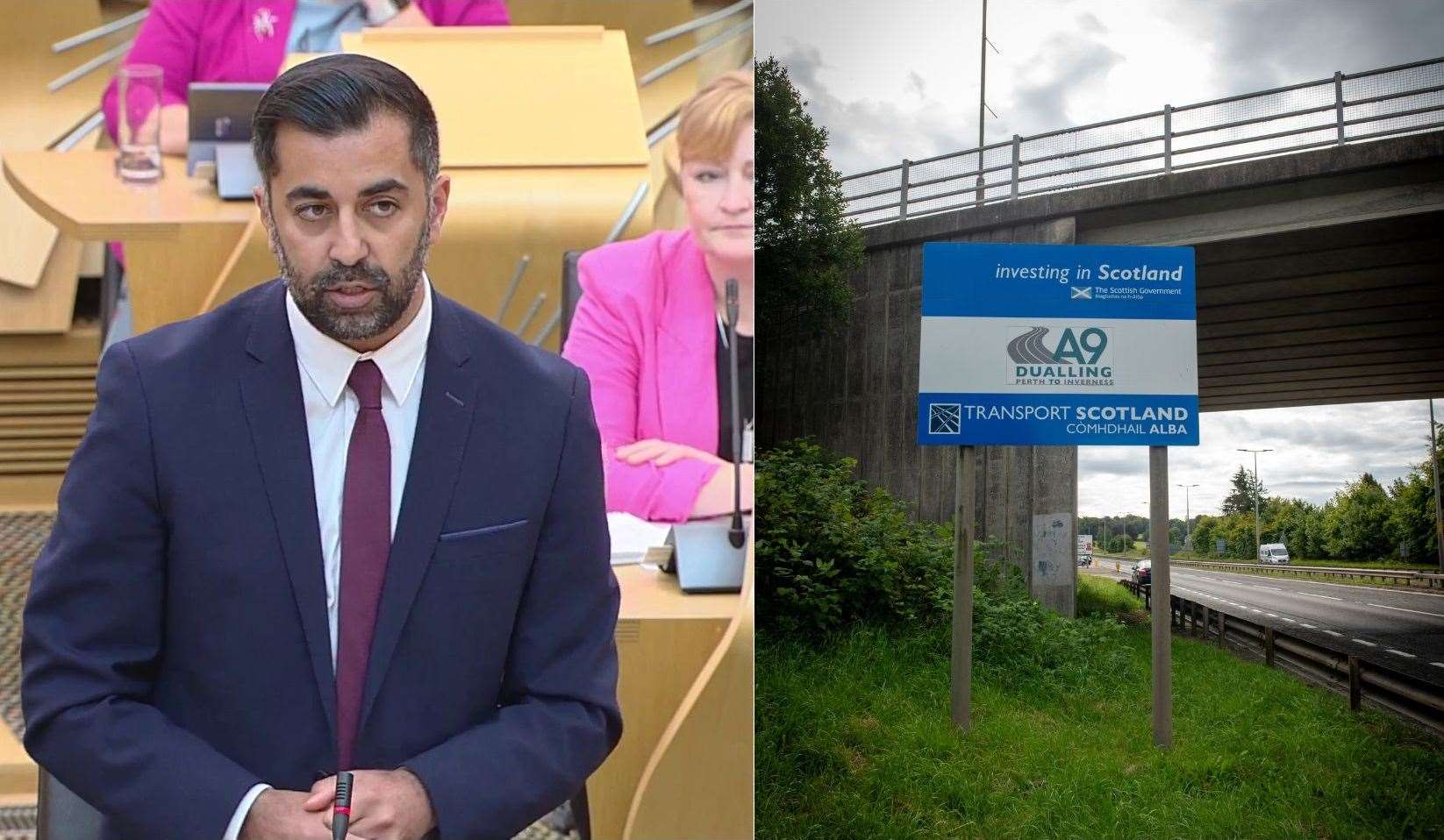 First Minister Humza Yousaf mentions the A9 in his first Programme for Government.