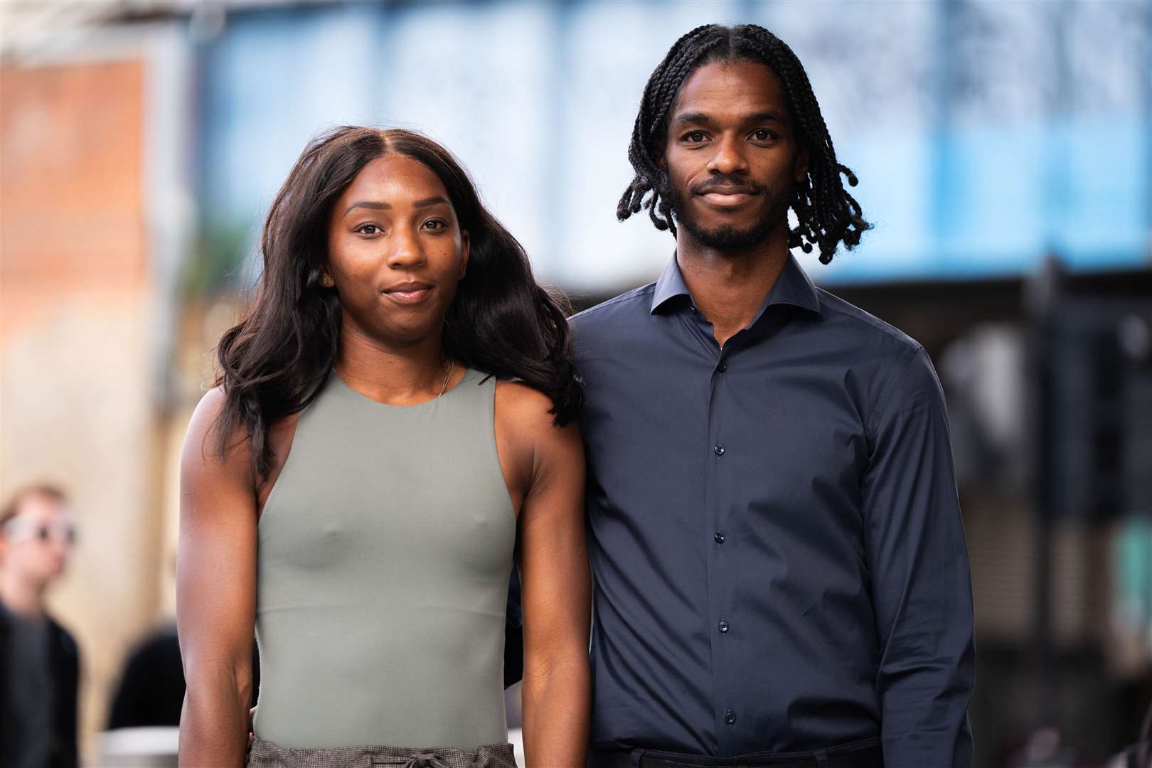 Bianca Williams and Ricardo Dos Santos claimed they were racially profiled in a stop and search in 2020 (James Manning/PA)