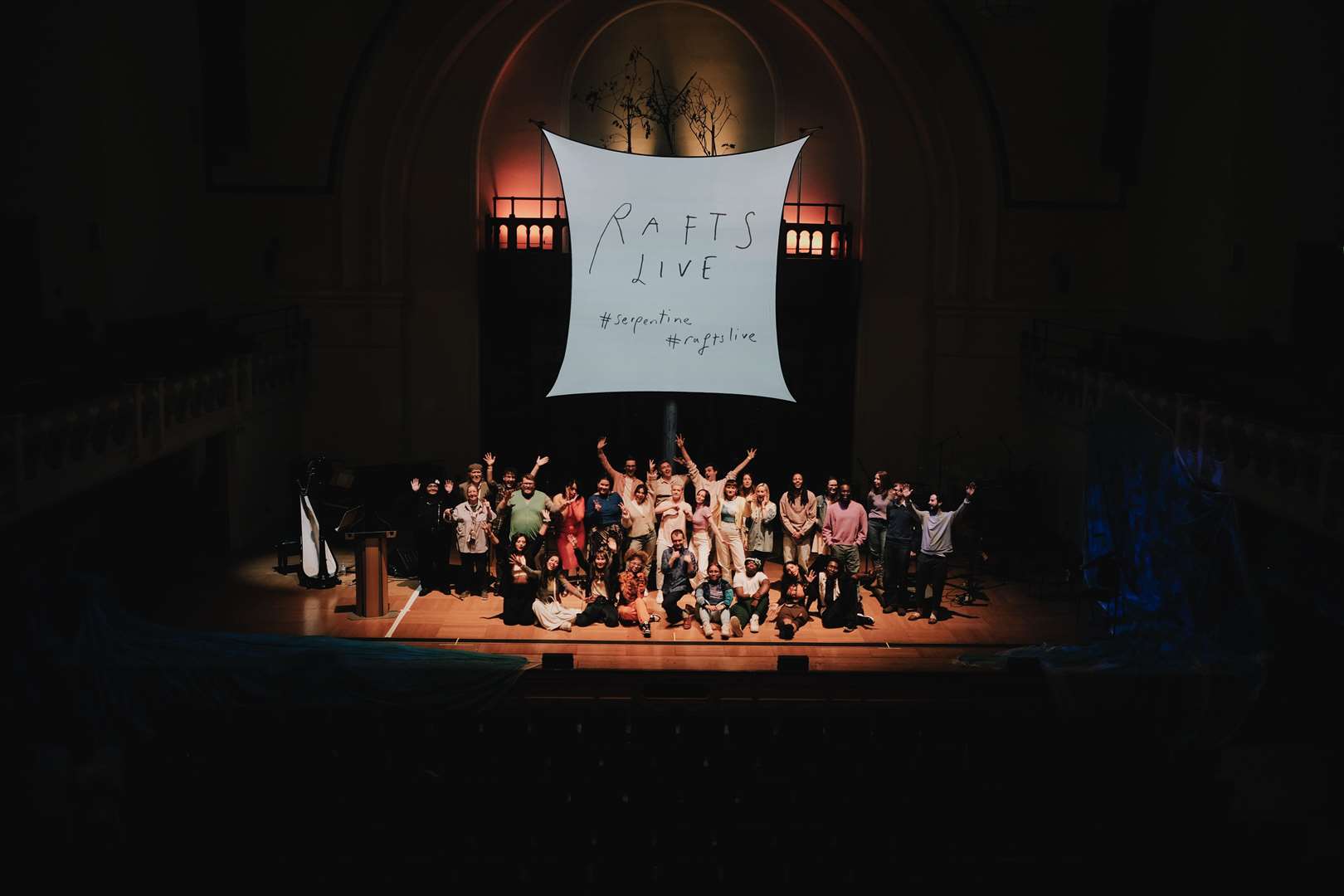 The live performance of RAFTS at Cadogan Hall in London (Matthew Ritson/PA)