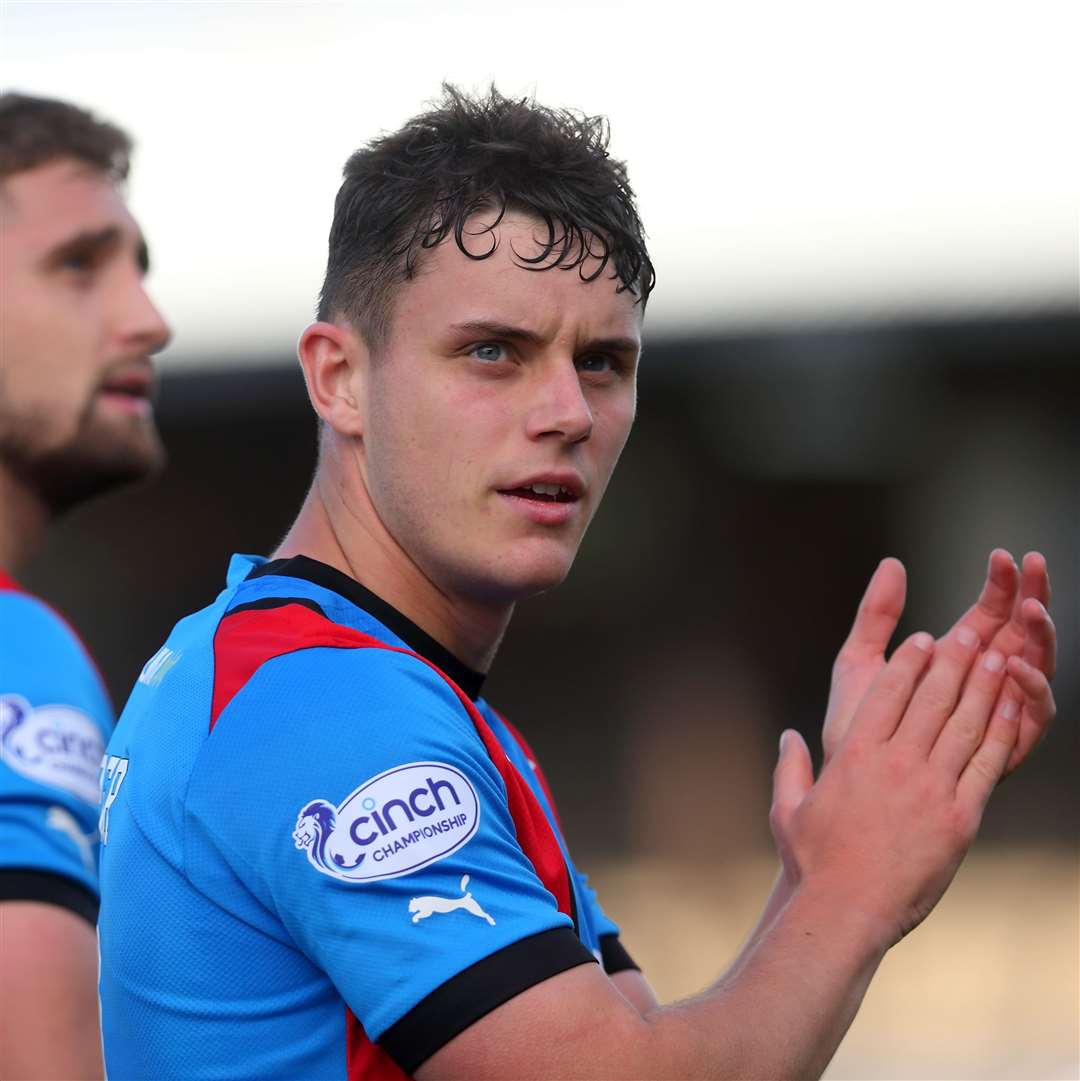 Cameron Harper says Inverness Caledonian Thistle remain mentally strong despite the injury crisis and winless run over the last two months in the Championship. Picture: Ken Macpherson