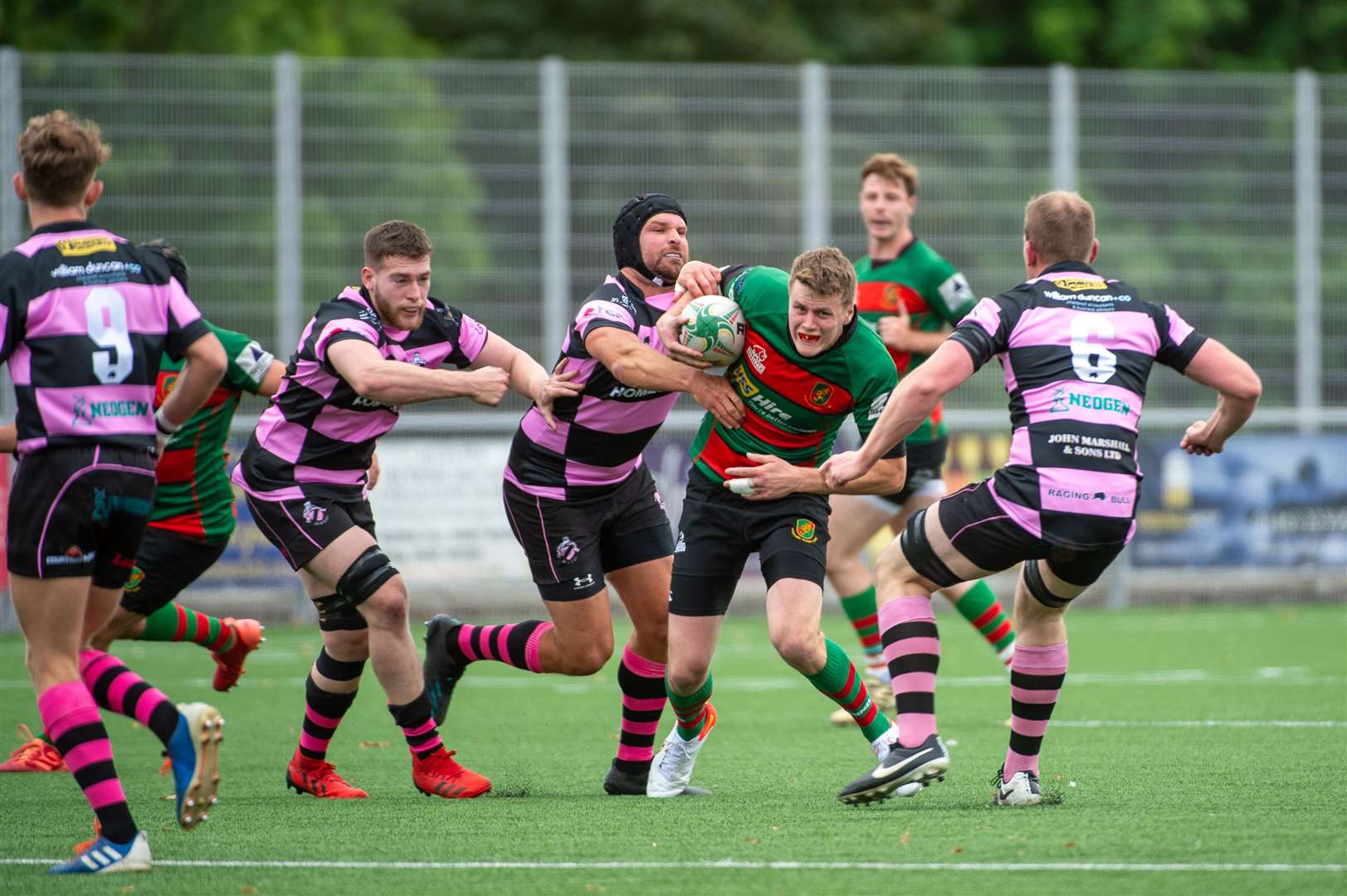 Highland Rugby Club v Ayr - Canal Park, Inverness..Scot Fraser...Picture: Callum Mackay..
