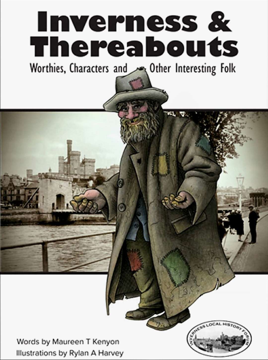 The cover of the book featuring tramp Forty Pockets.