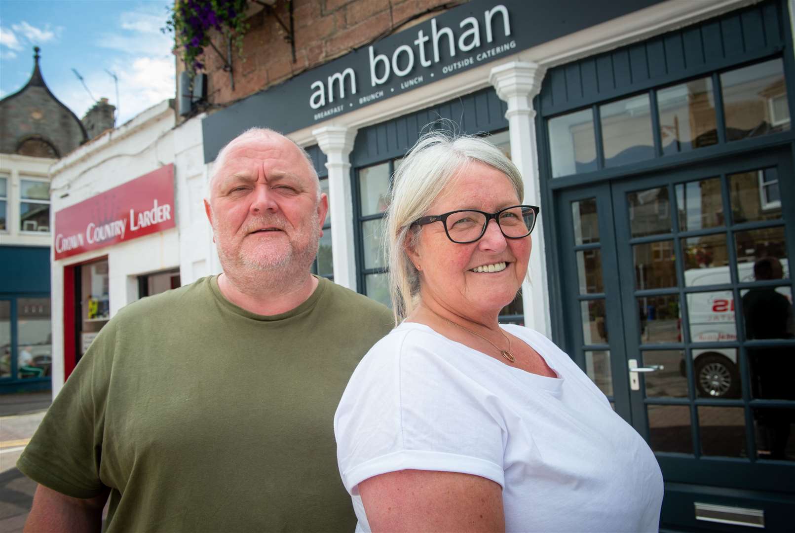 The former Olive Grove Café in Crown has been taken over by Dave and Anne Marie McLeod, and is now called Am Bothan.