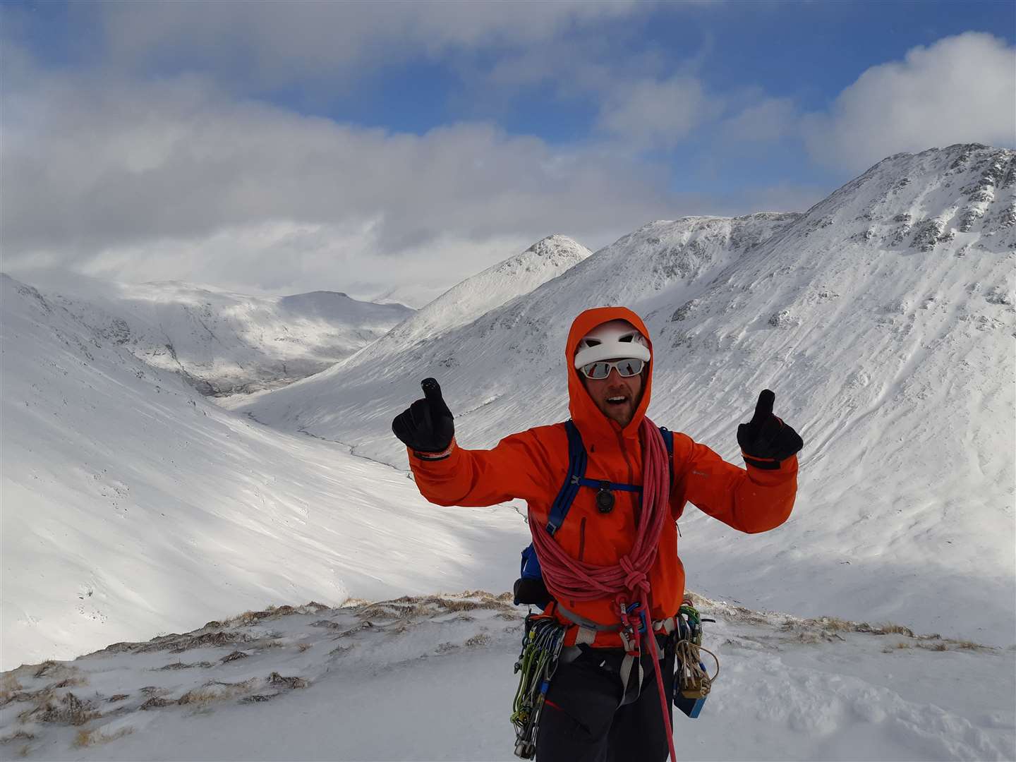 Ben Gibson wants people to #ThinkWINTER before heading to the hills.