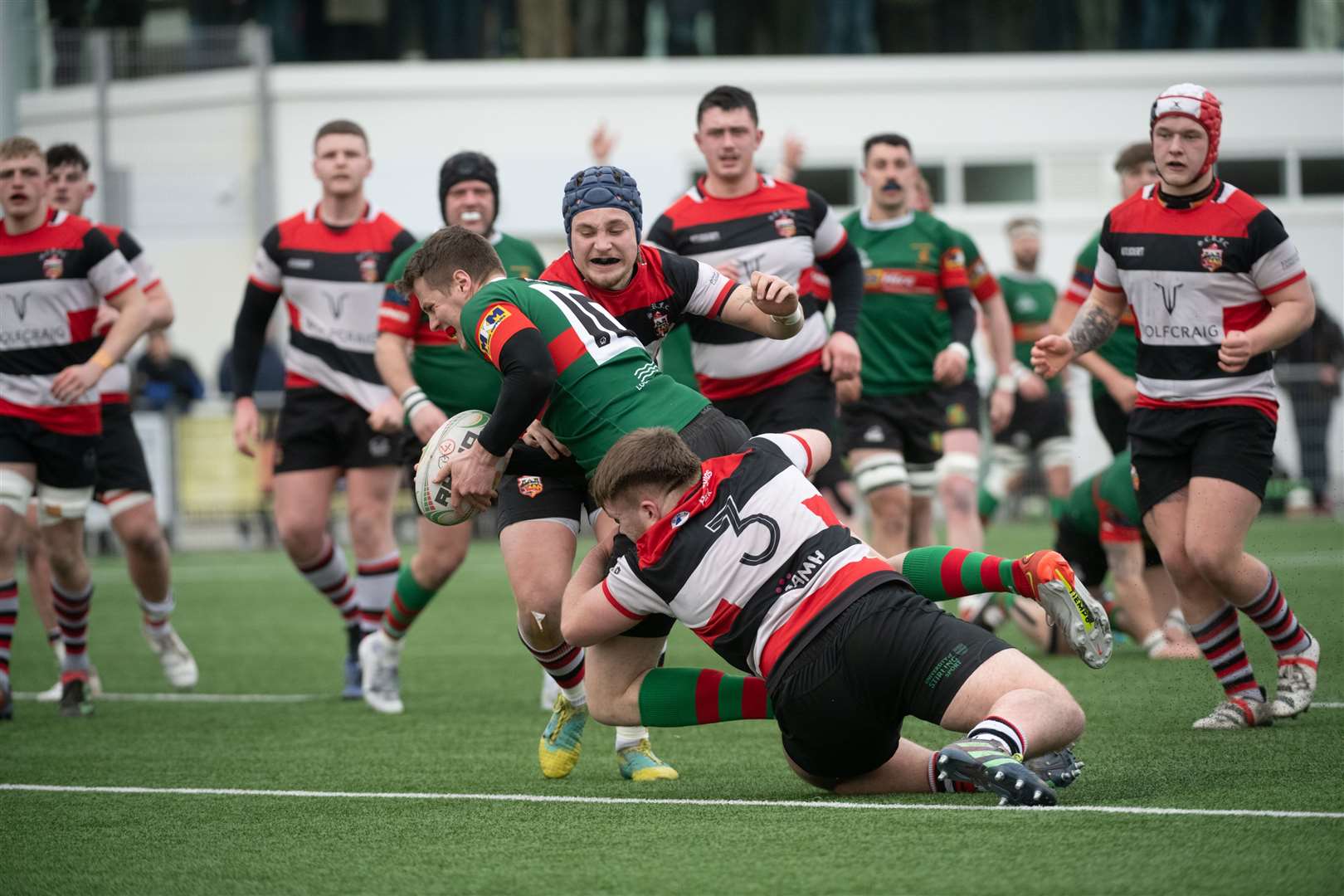 Highland RFC return to action for the first time in two weeks away at Aberdeen Grammar tomorrow. Picture: Callum Mackay
