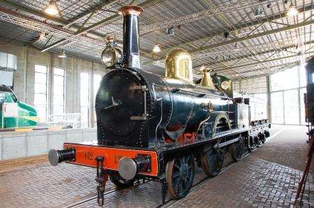 The oldest steam locomotive in the Netherlands