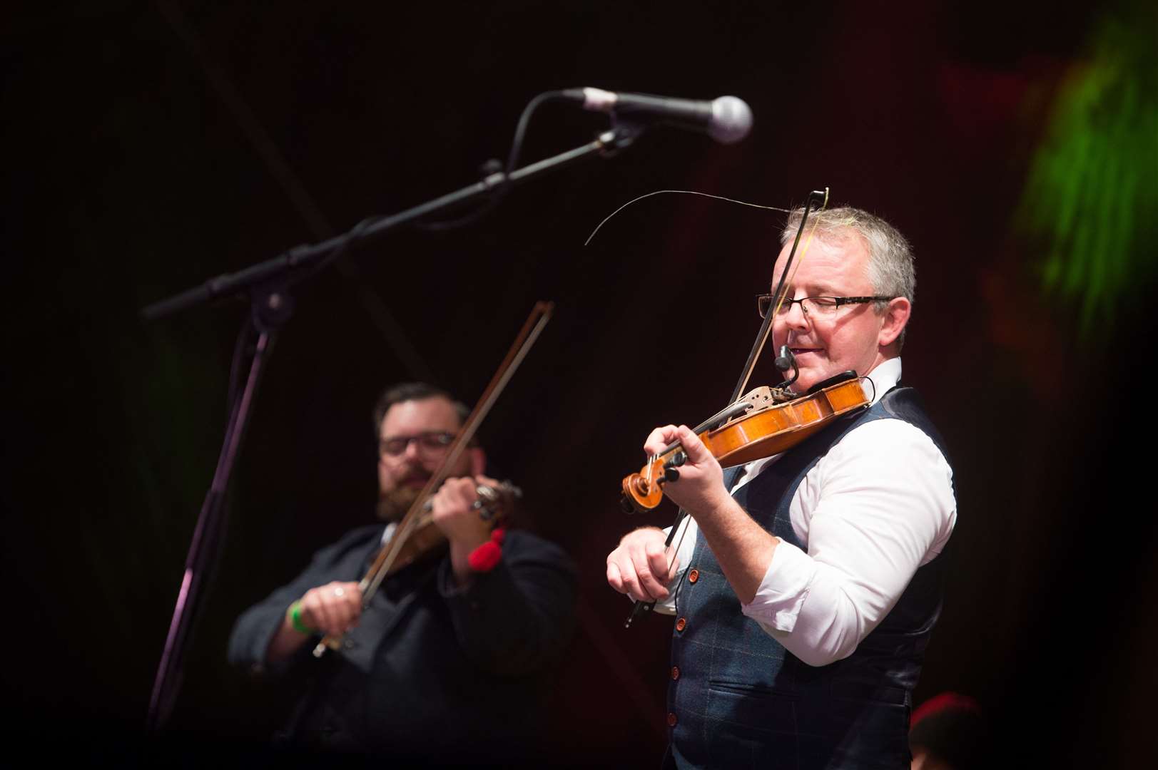 Blazin' Fiddles at the Red Hot Highland Fling at the Northern Meeting Park in Inverness.