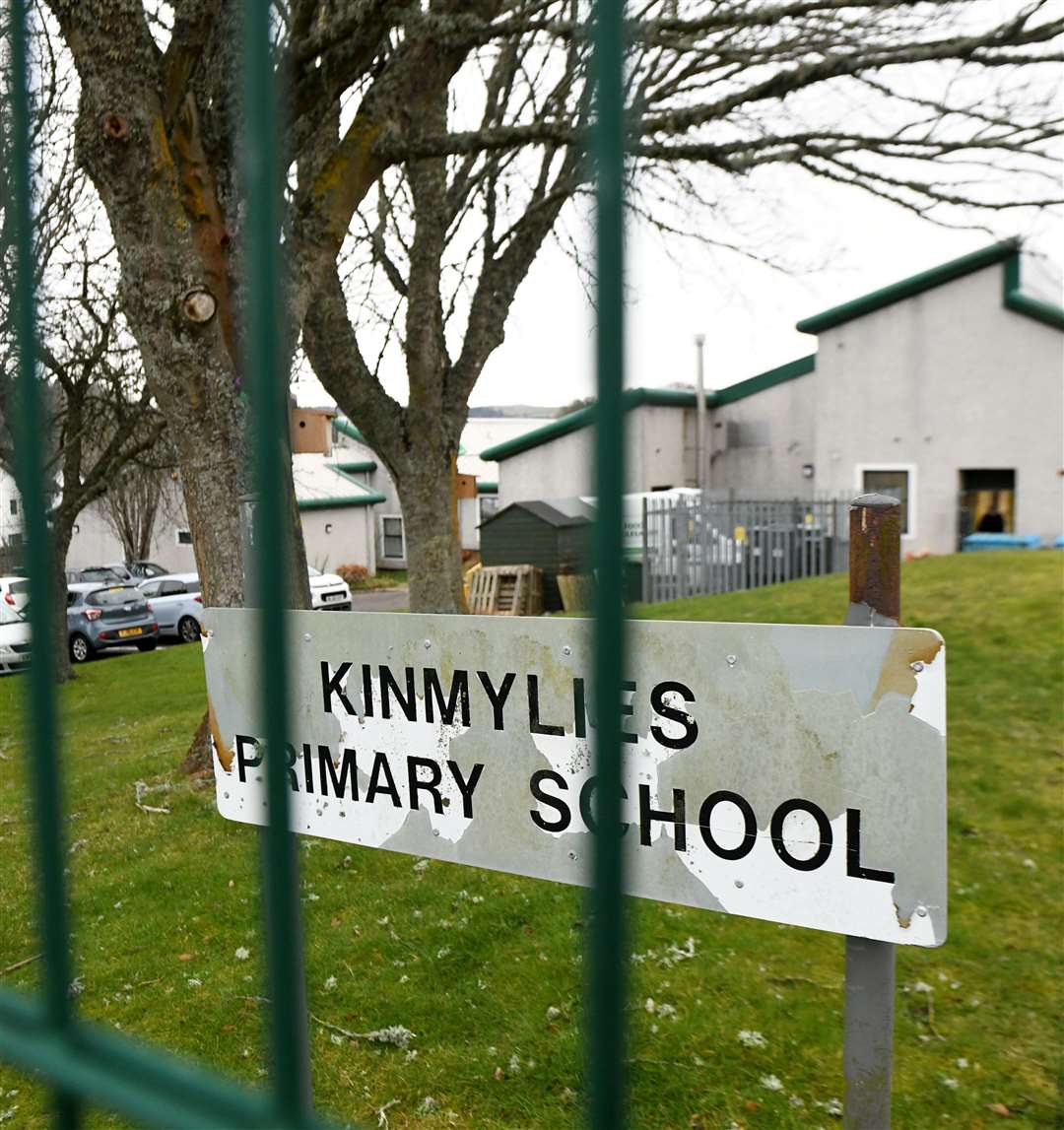 Kinmylies Primary School. Picture: James Mackenzie.