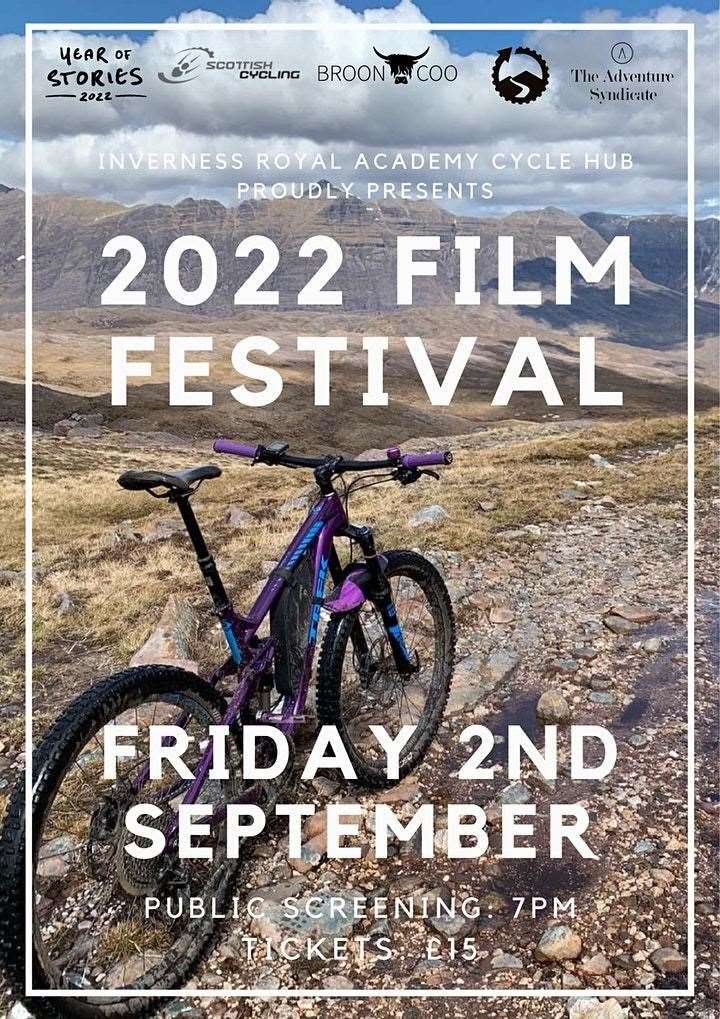 The bike-related film festival takes place on Friday, September 2.