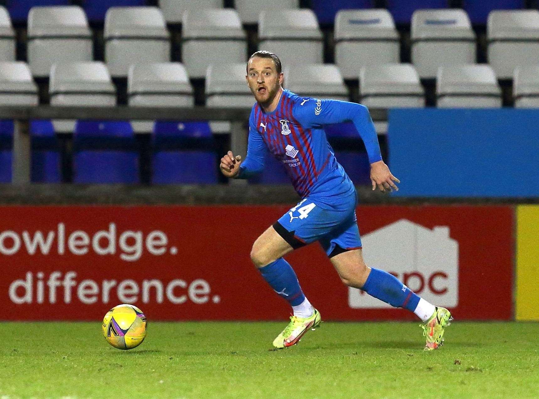 Tom Walsh was a key man over two spells with Inverness. Picture: Ken Macpherson