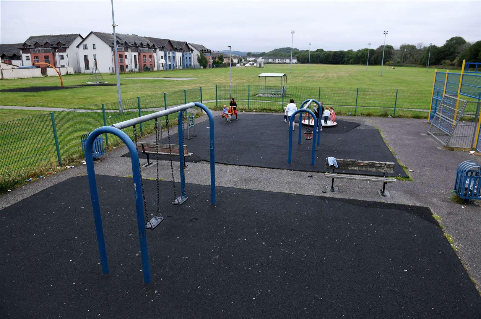 Dalneigh play park. Picture: James Mackenzie.
