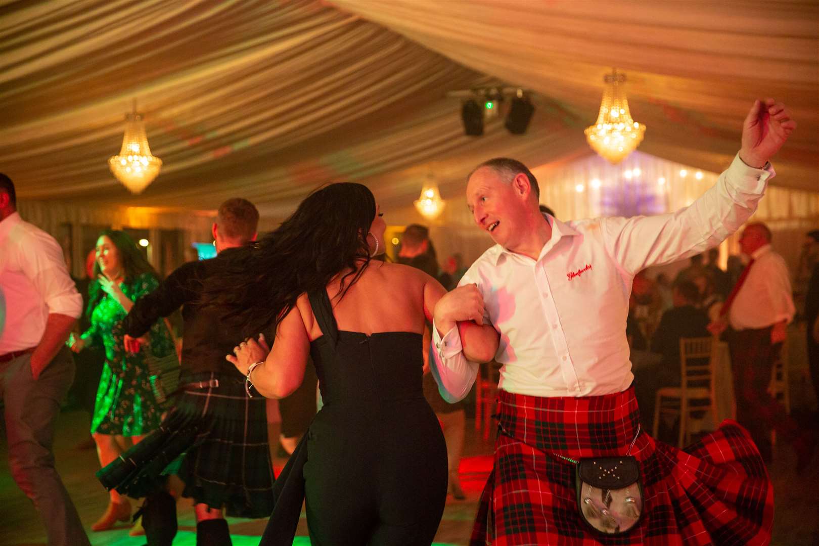 The event is set to host what is believed to be the biggest ceilidh in the world.