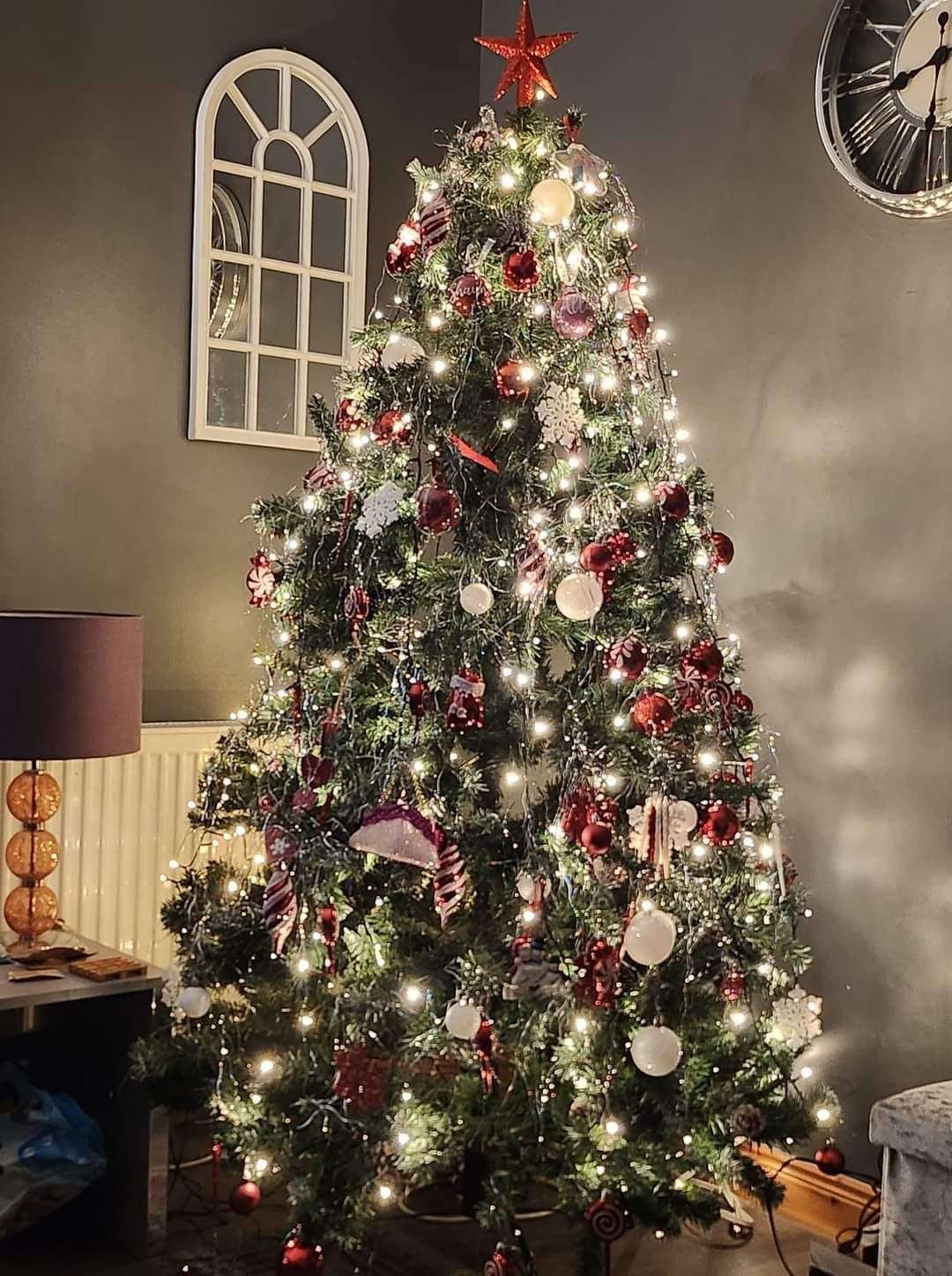 Ivana Sumner's Christmas tree.