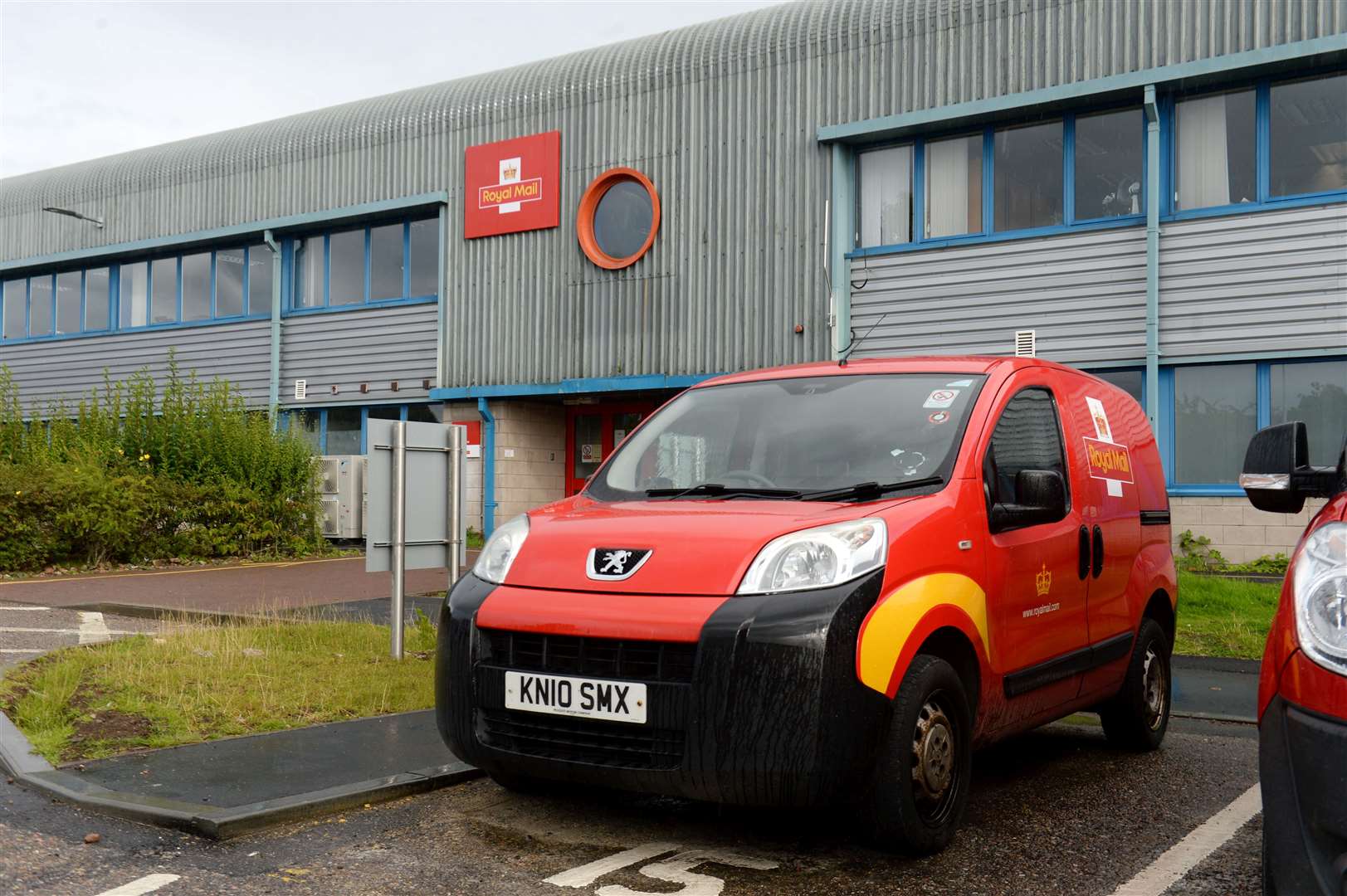 The new Royal Mail mail centre in Inverness. Picture: James MacKenzie.