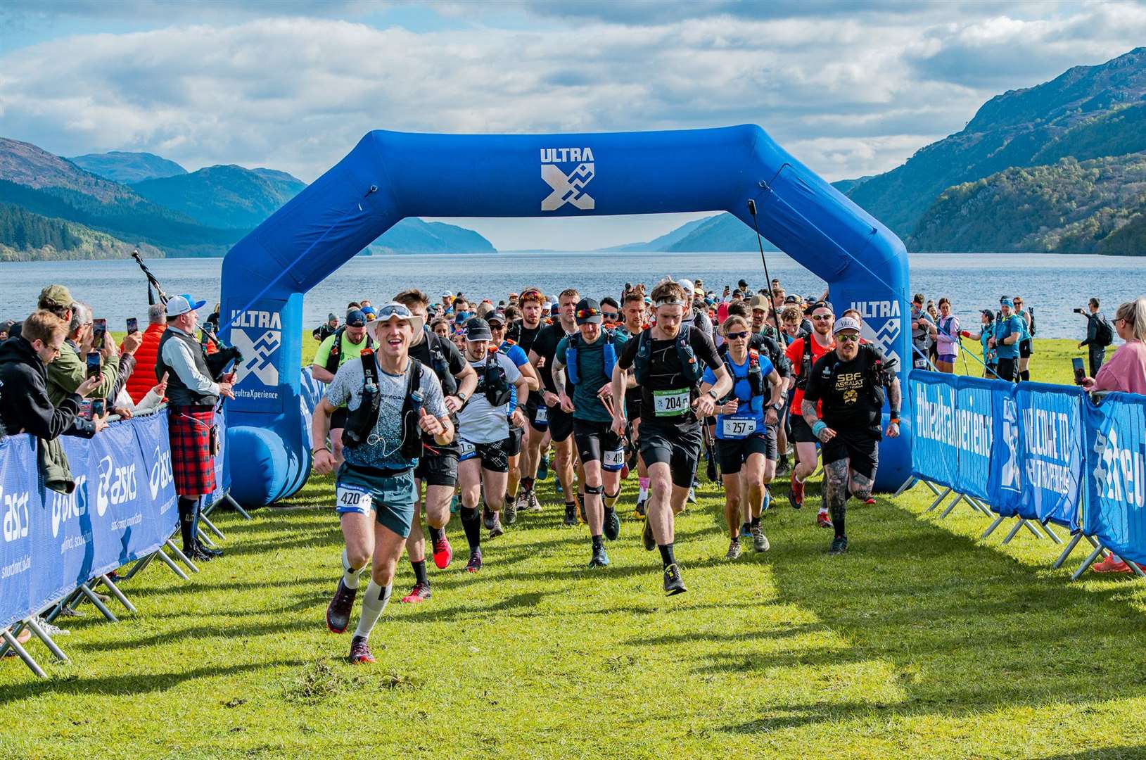 The start of the Ultra X Scotland in 2023. Picture: gillyphotography