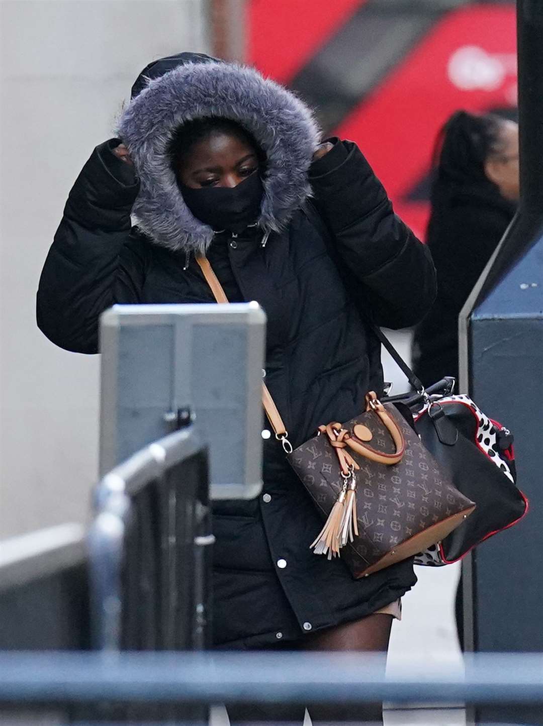 Tamika Beaton arrives at the Old Bailey in central London for sentencing (Jonathan Brady/PA)