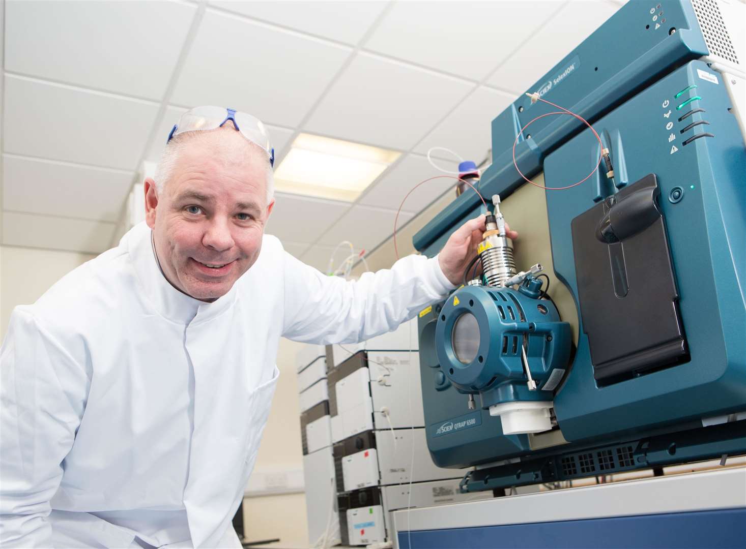 Professor Phil Whitfield is delighted the university can use its expertise and equipment to support a local company.