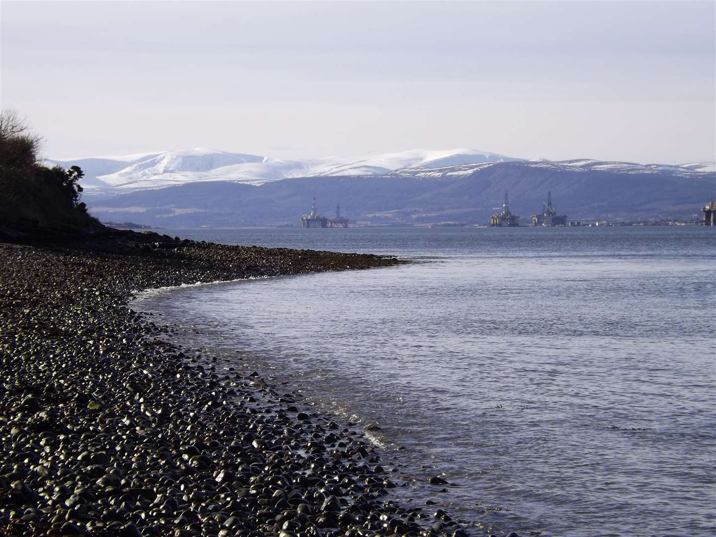 View across Cromarty Firth to Ben Wyvis. Harry Payne, Courier Country.