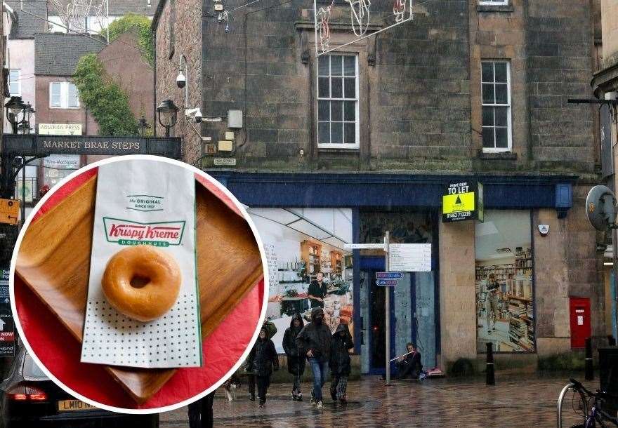 Krispy Kreme is eyeing up an Inverness High Street site.