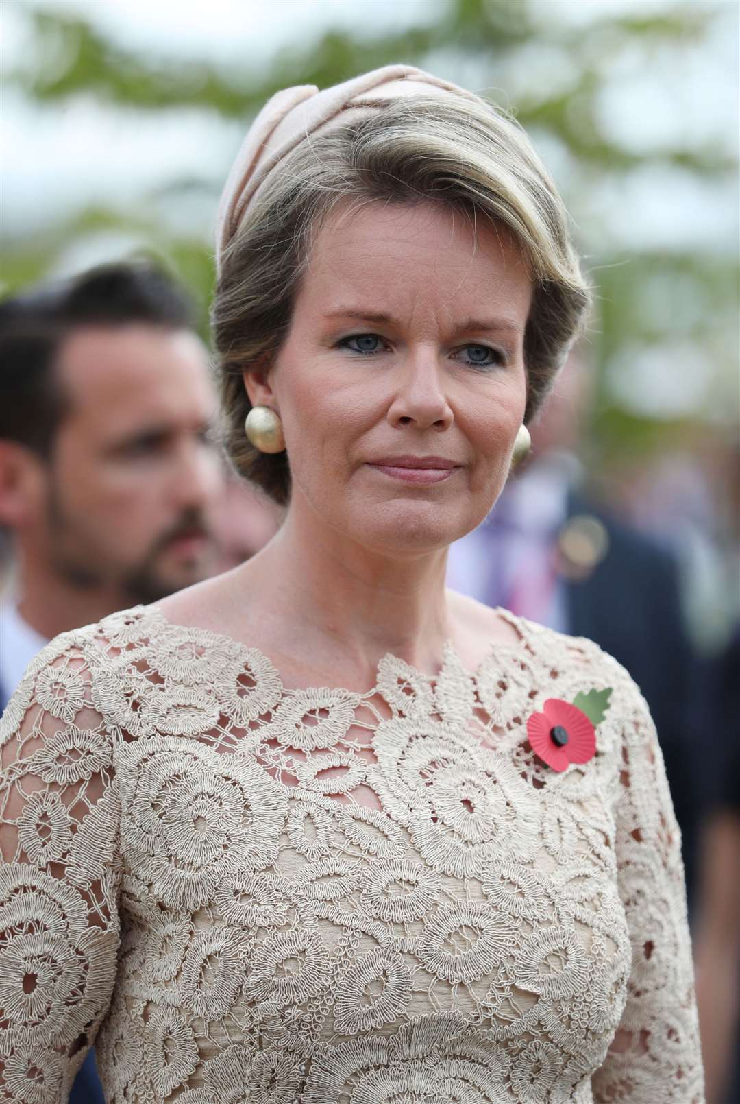 Queen Mathilde of Belgium attended the event at Buckingham Palace (Andrew Matthews/PA)