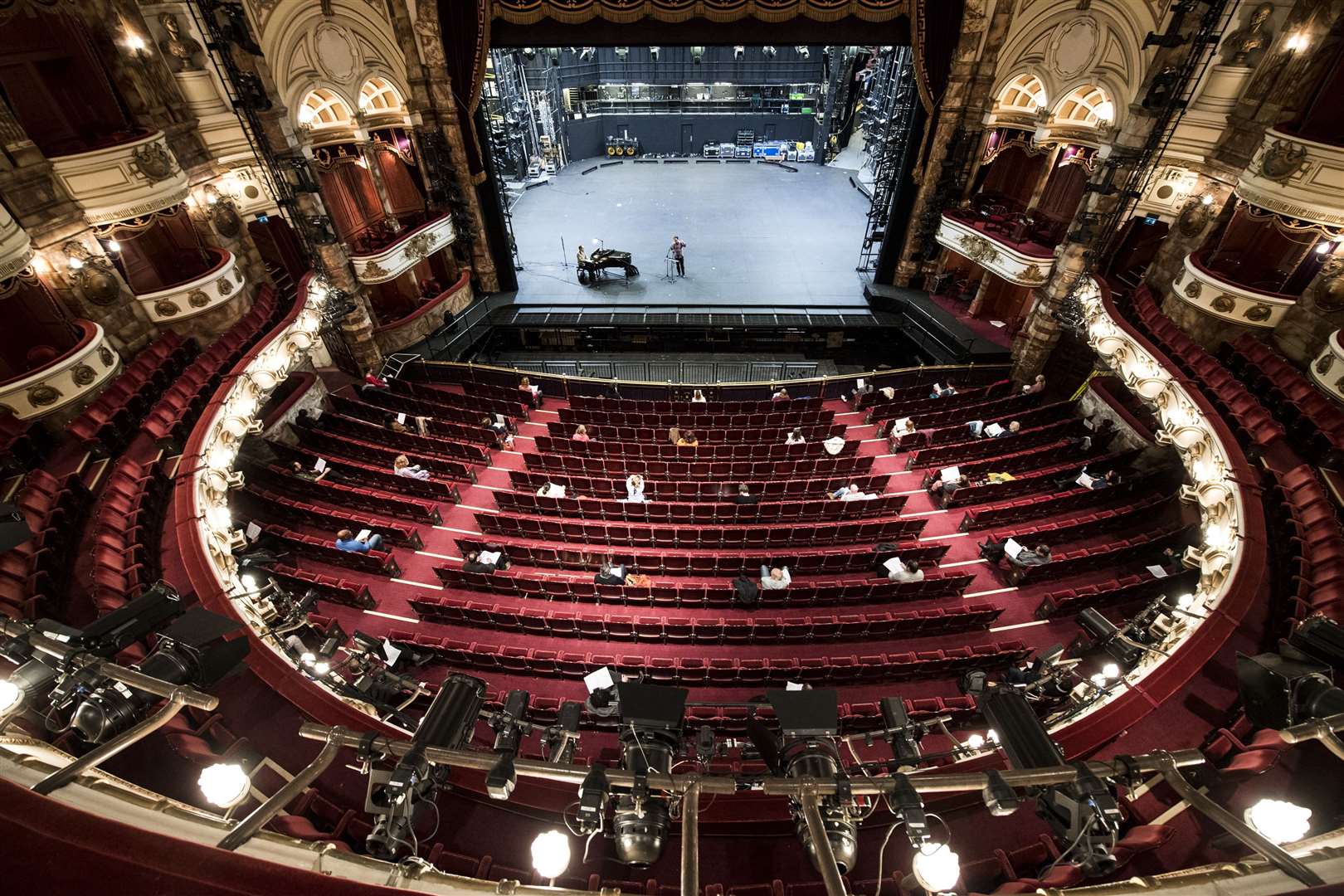 The Musicians’ Union said it had made a deal with the London Coliseum-based institution (Ian West/PA)