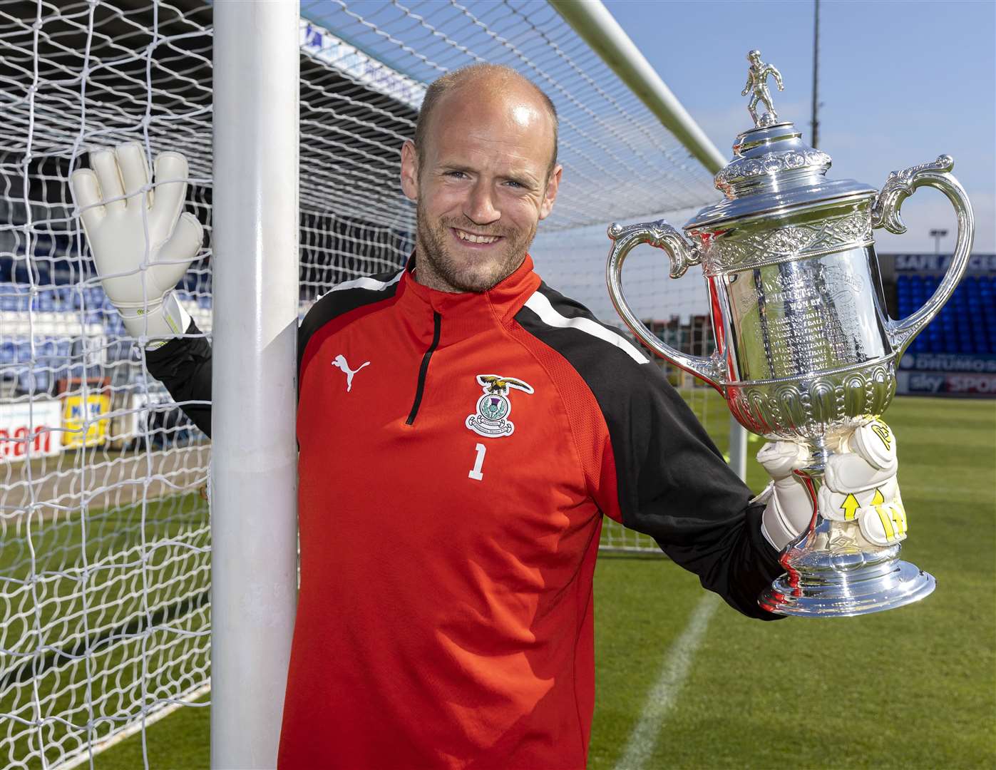Mark Ridgers looks forward to Saturday’s Scottish Cup Final against Celtic. Picture: Ken Macpherson
