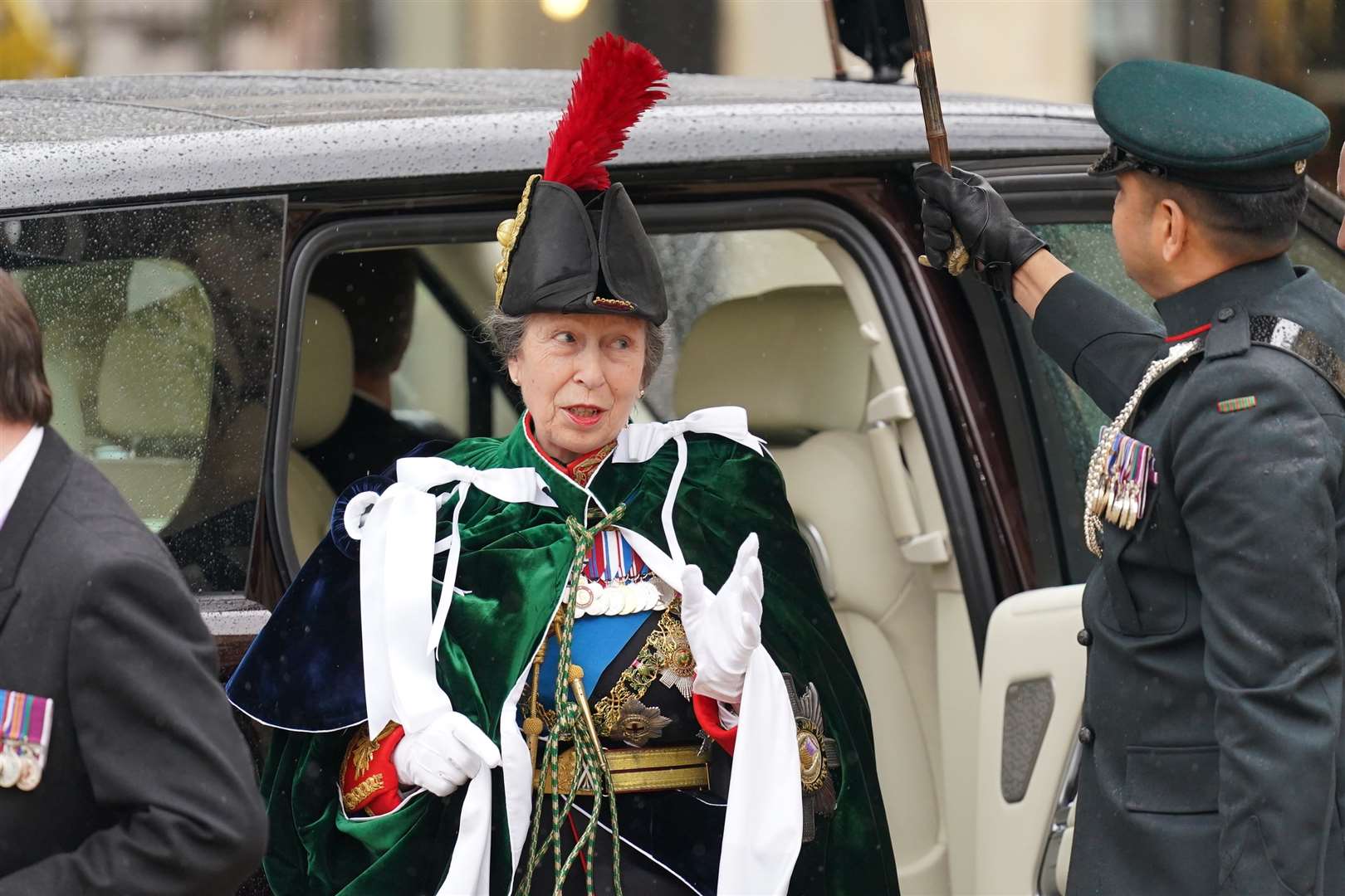 The Princess Royal was added to the list of Counsellors of State last year (Jacob King/PA)