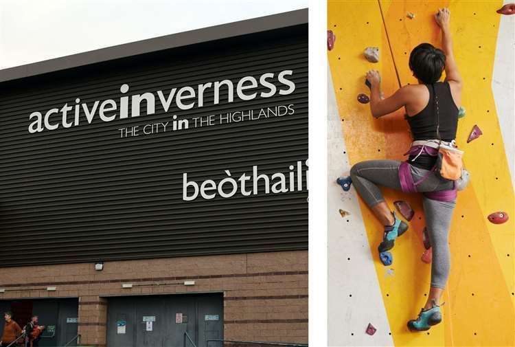The climbing wall is due to close at Inverness Leisure.