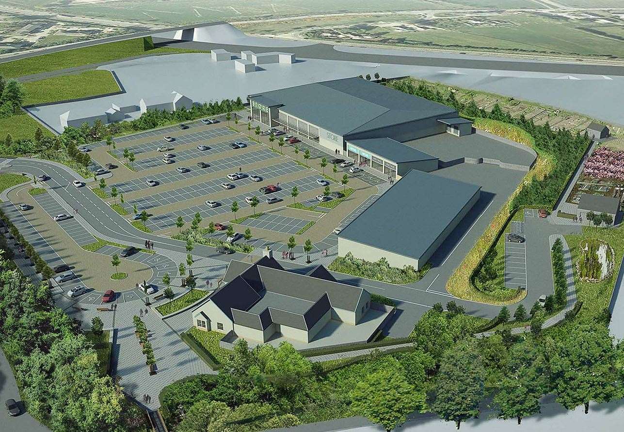 Plans have been submitted for a major expansion of the Inshes Retail Park. in Inverness.