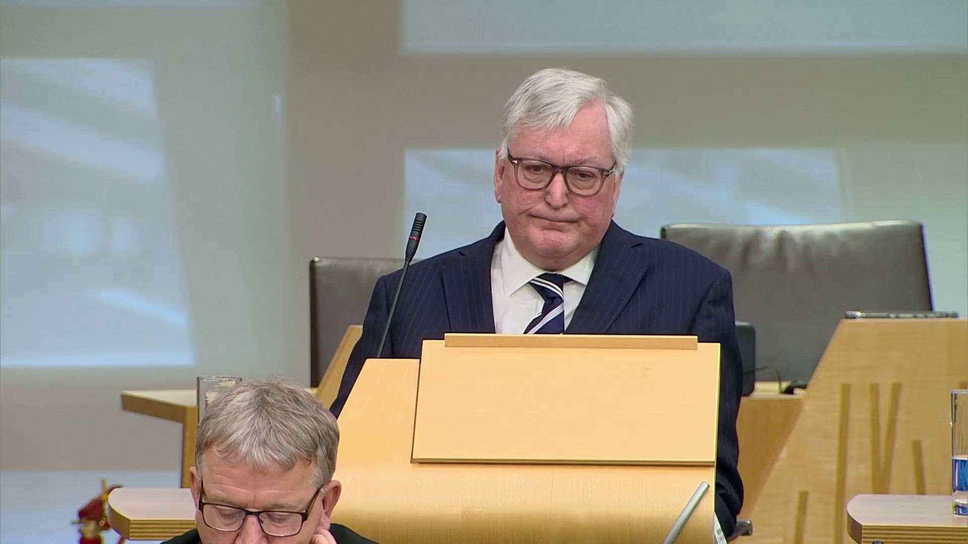 MSP Fergus Ewing did not appear convinced by Deputy First Minister Shona Robison's response.