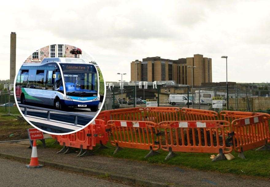 Work is starting on the Raigmore Hospital bus link.
