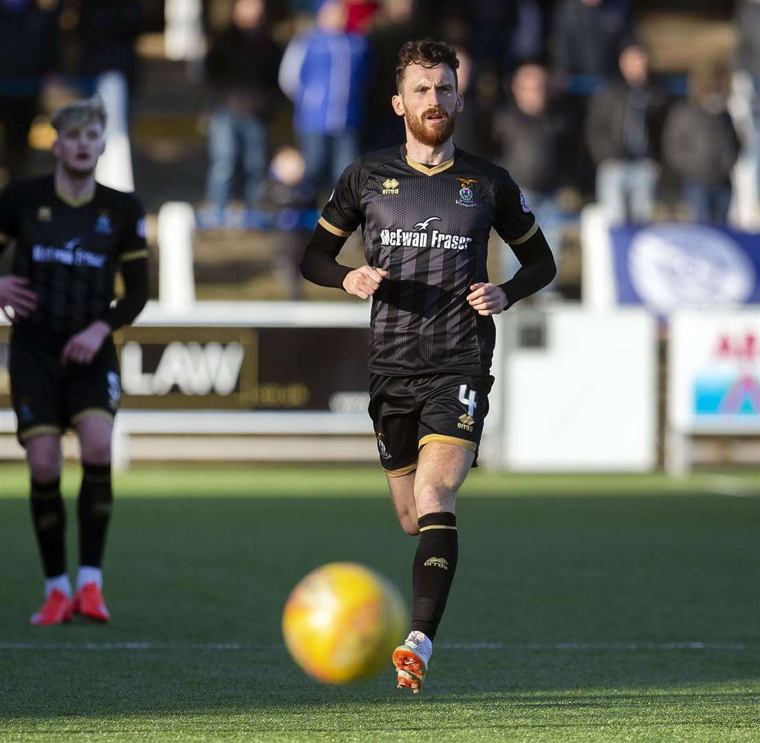 Picture - Ken Macpherson, Inverness. Queen of the South(0) v Inverness CT(2). 09.03.19. ICT's Joe Chalmers.