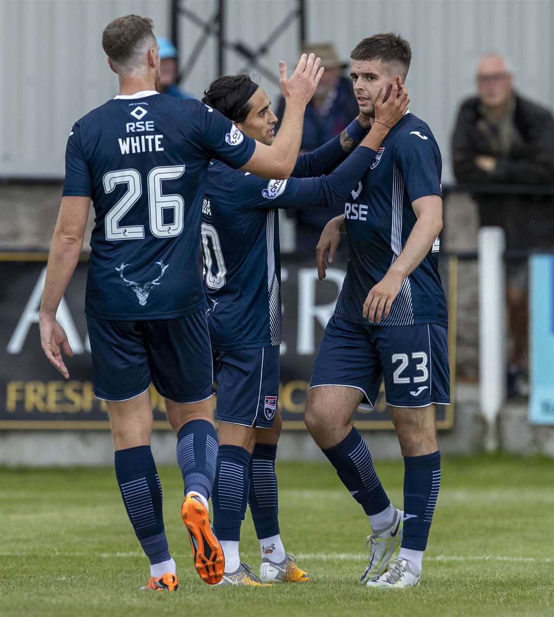 Matthew Wright scored a hat-trick for County against Nairn in pre-season before joining Elgin on loan. Picture: Ken Macpherson