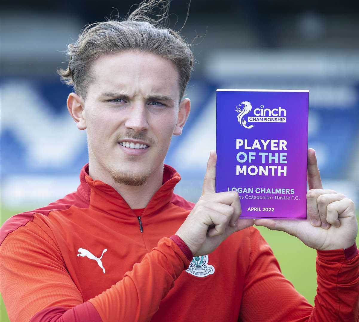 Logan Chalmers is named Scottish Championship player of the month for April. Picture: Ken Macpherson
