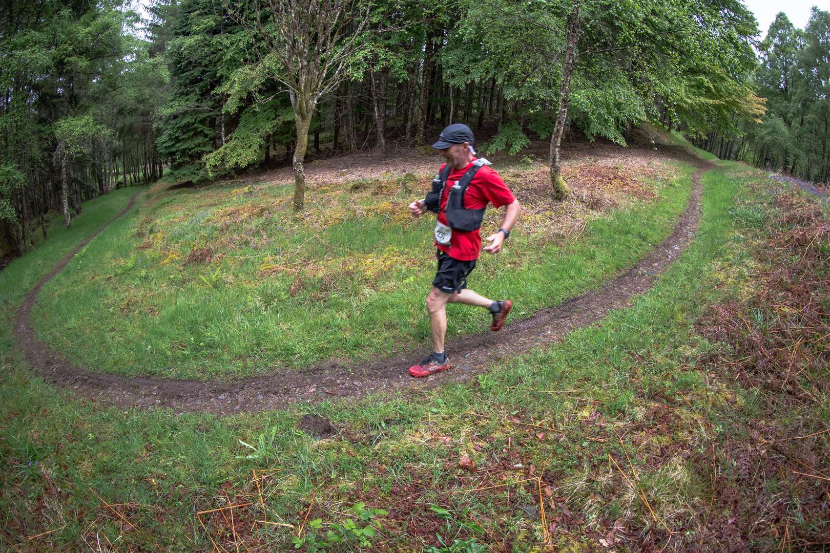 The zigzag descent into Fort Augustus at the end of marathon number two. Picture: Craig Dutton