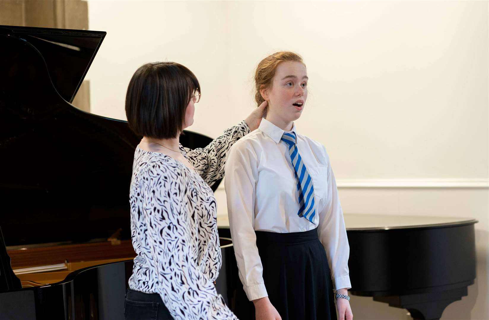 In both programmes singers receive one-on-one lessons with their singing teacher, specialist coaching, and language and performance classes. Picture: Courtesy of St. Mary's Music School