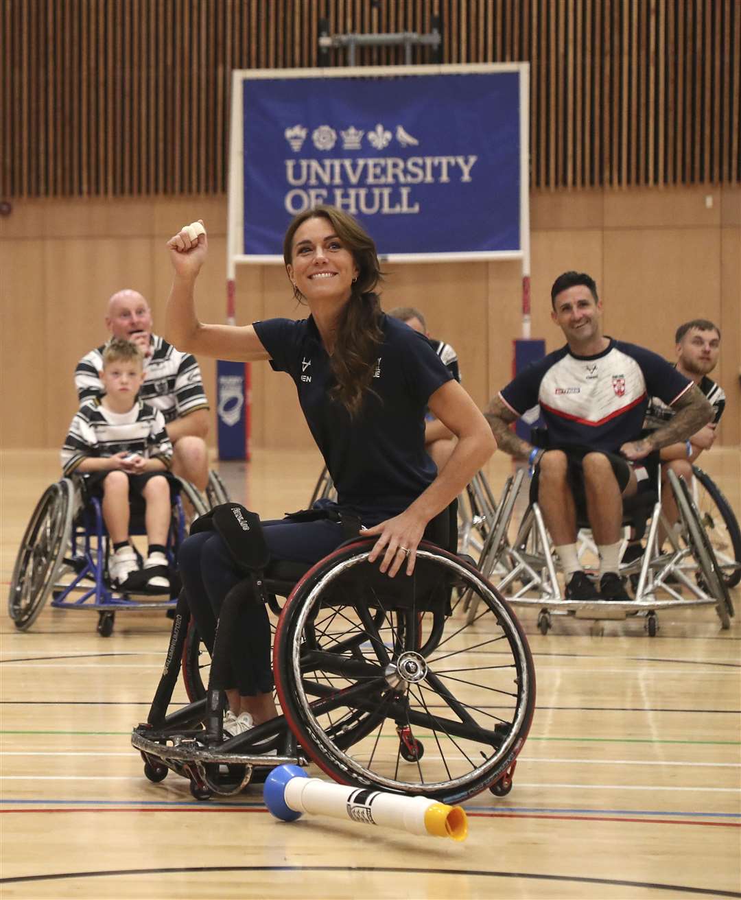 The Princess of Wales was’amazing’ when she tried wheelchair rugby, Tom Coyd said (Scott Heppell/PA)