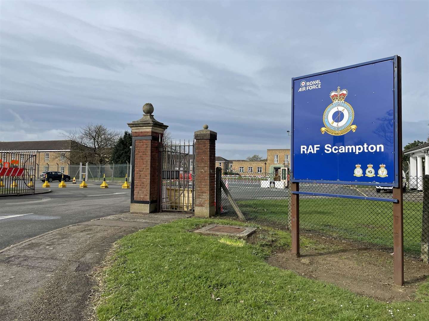 RAF Scampton in Lincolnshire (Callum Parke/PA)