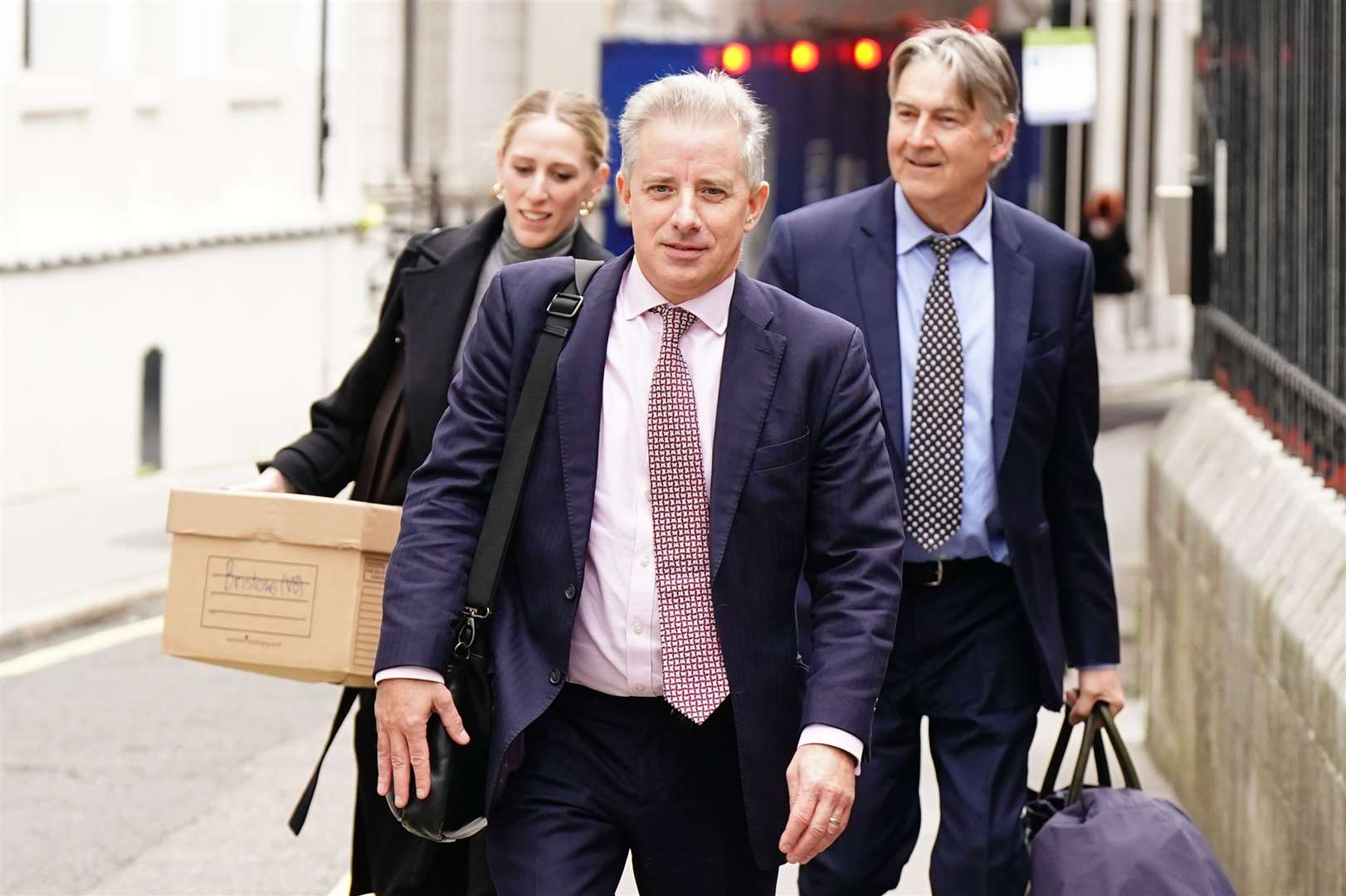 Christopher Steele, founder of Orbis Business Intelligence, attended the hearing in Donald Trump’s claim last year (Aaron Chown/PA)