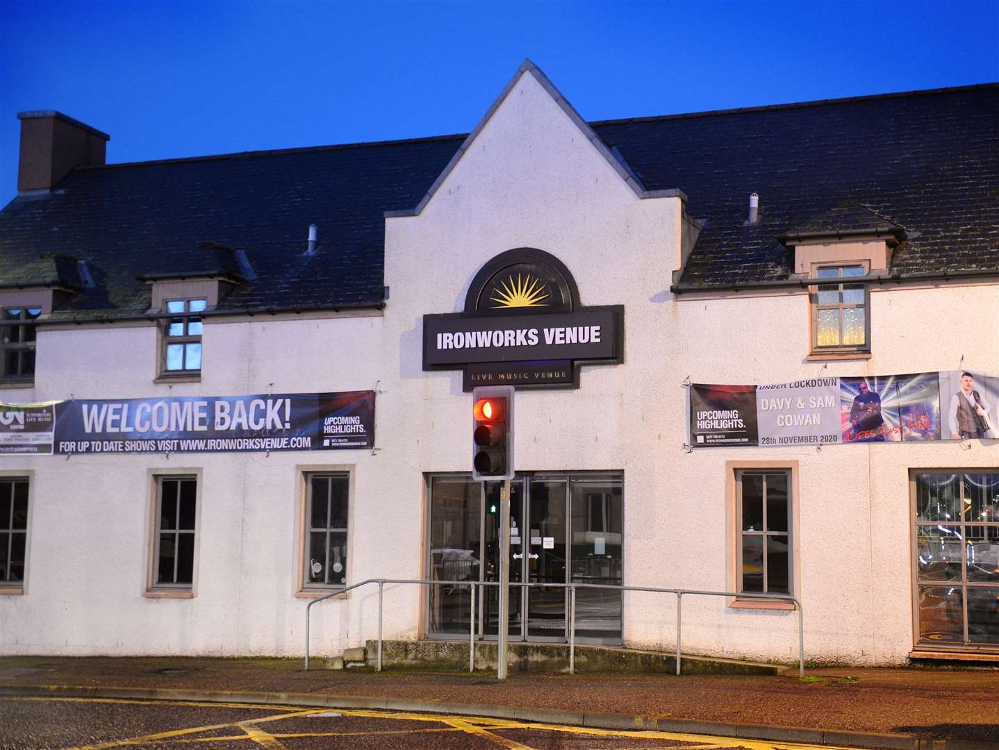The Ironworks in Inverness is ready to welcome back music fans.