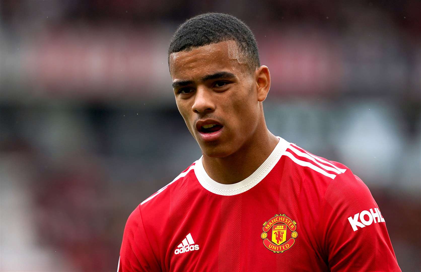 Manchester United footballer Mason Greenwood has played once for England (Martin Rickett/PA)
