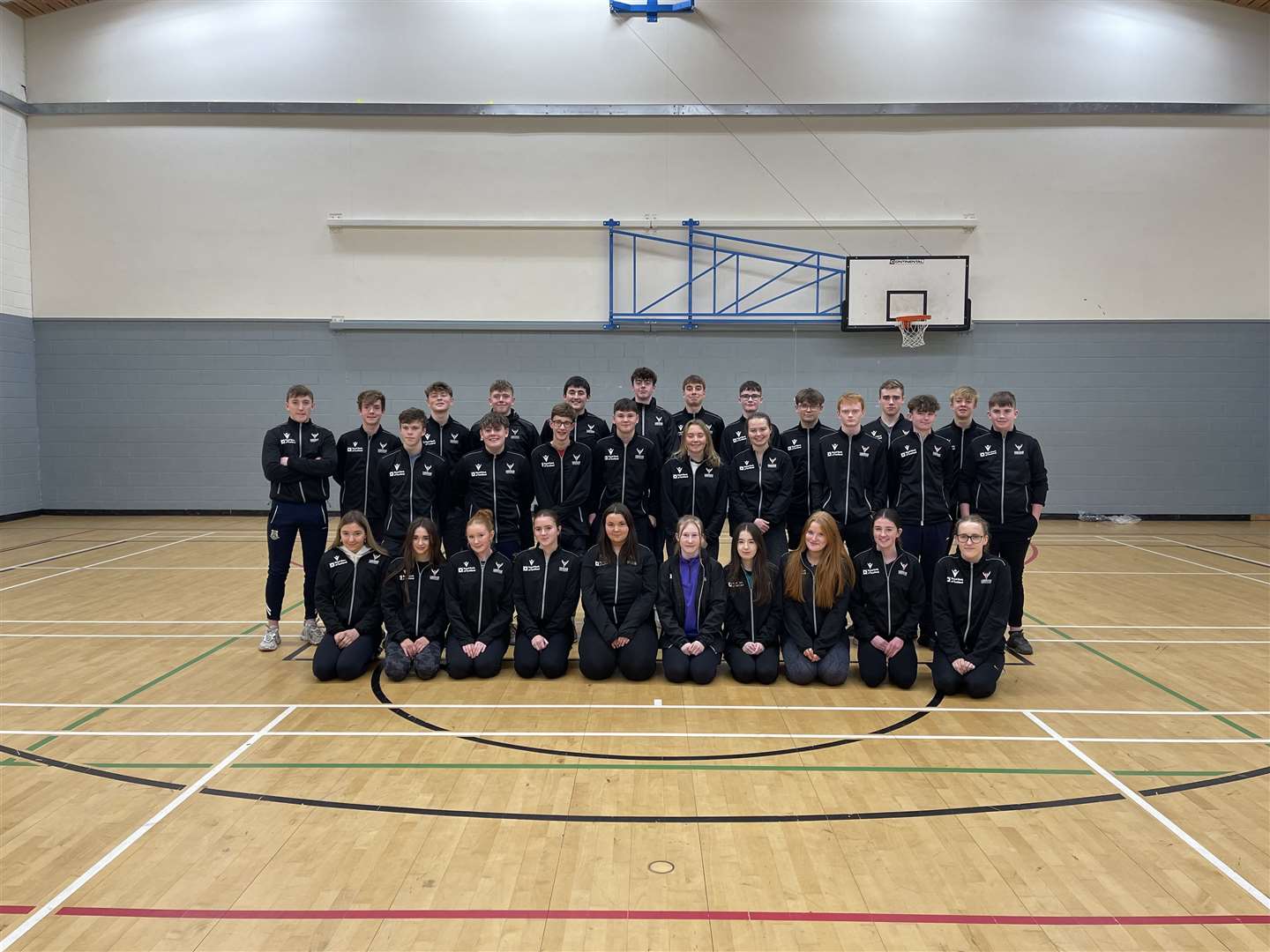A total of 41 ambassadors from 20 schools of shinty.